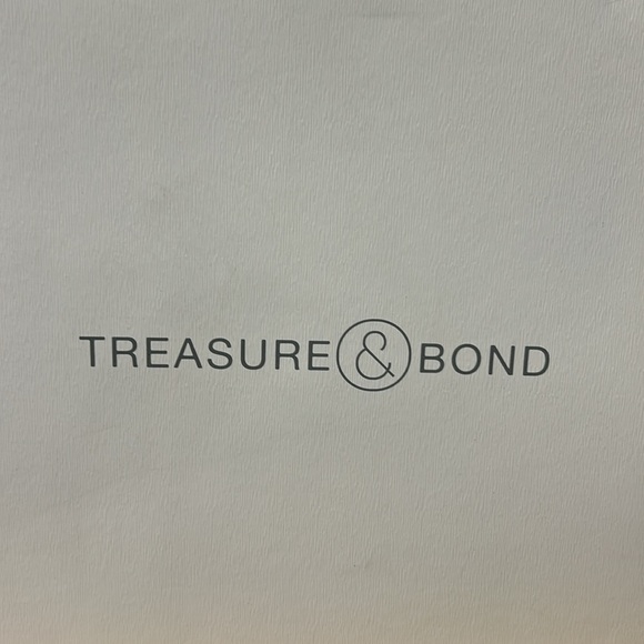 Treasure & Bond Chocolate Snake Faux Leather Boots - NEW - Picture 3 of 7